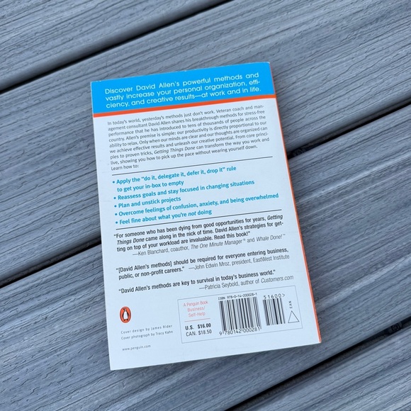 Getting Things Done Book by David Allen - Picture 8 of 12